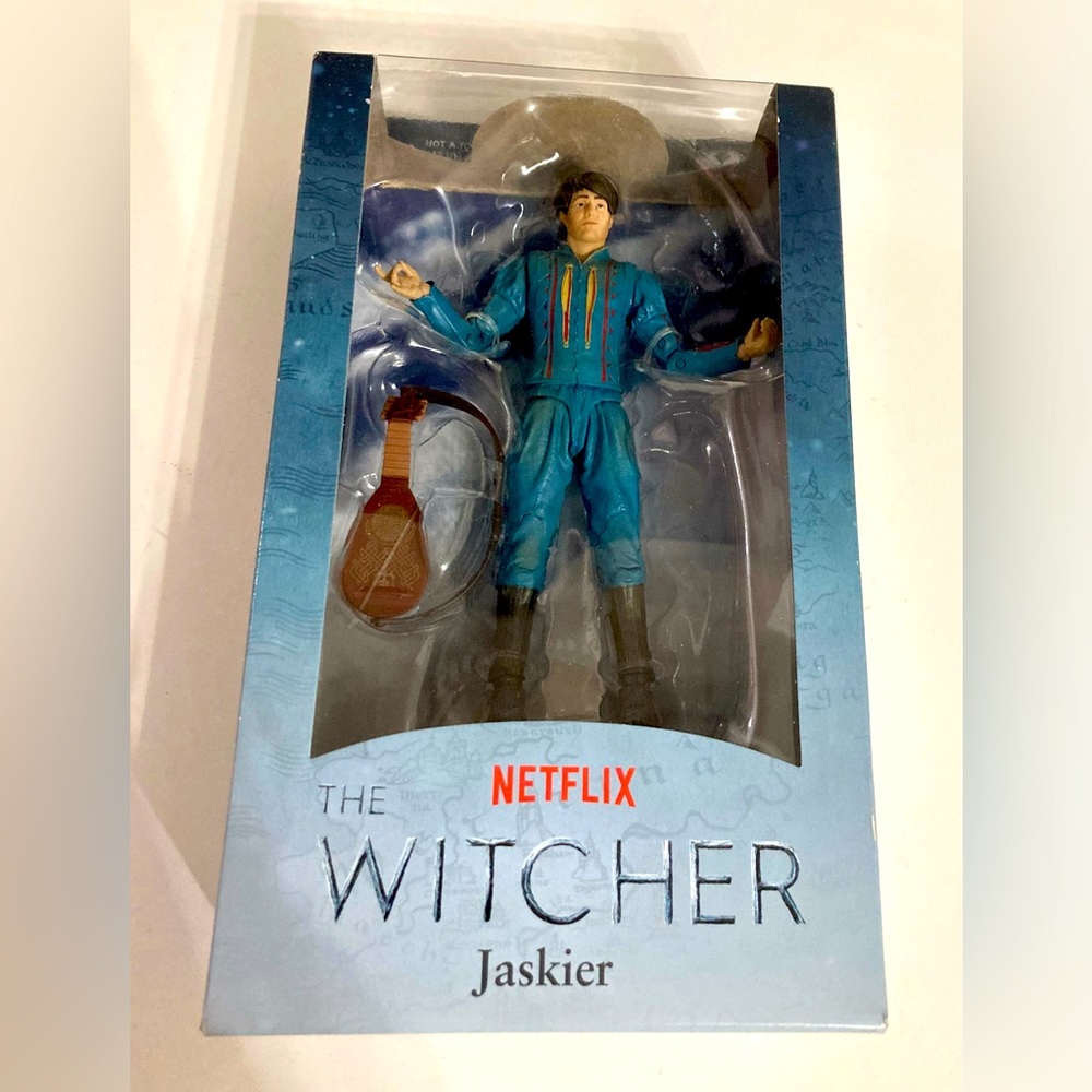 Jaskier Platinum Edition Action Figure Netflix -McFarlane Toys Rare Chase
